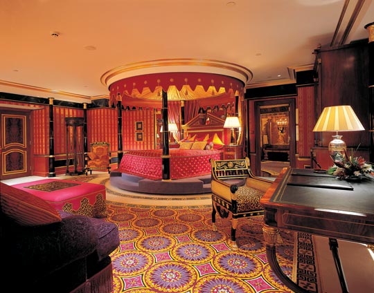 BURJ AL ARAB HOTEL DUBAI ROYAL SUITE IN DUBAI THE WORLDS MOST EXPENSIVE BEDROOM